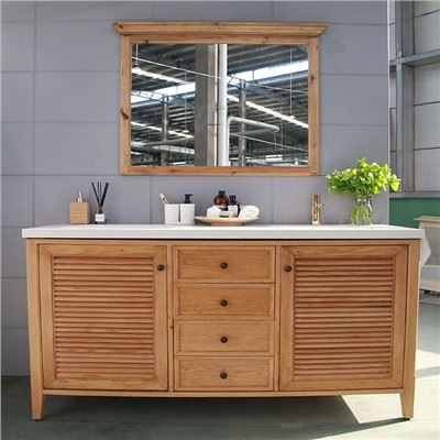 60 pous doub lavabo vanite