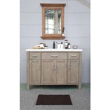 Vanite twalèt mawon 48 pous